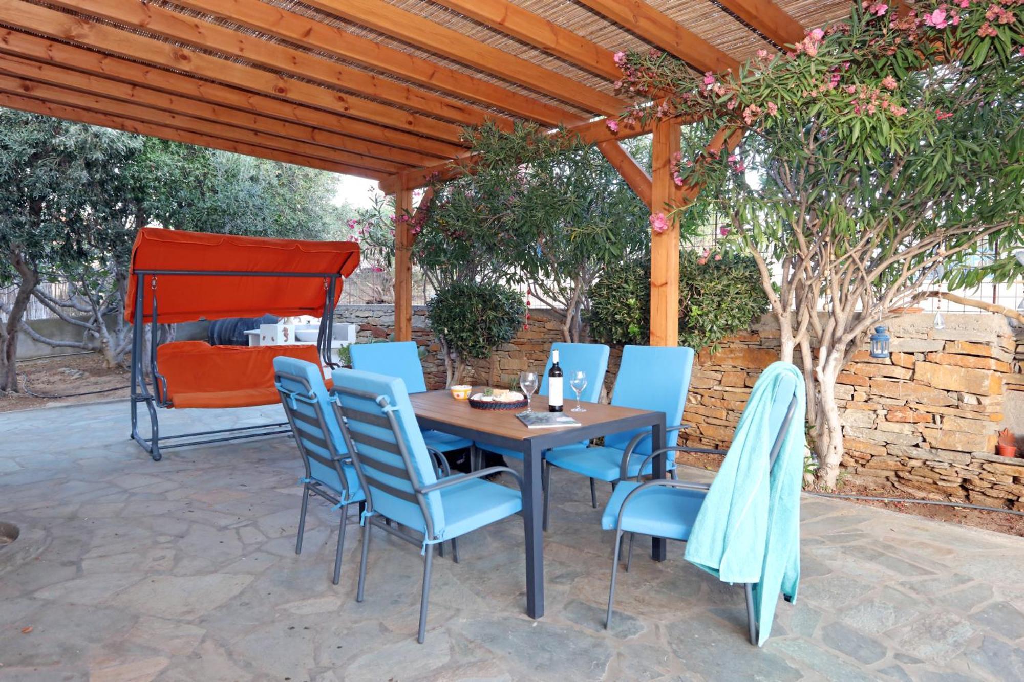 Ruby'S Summer House With Spacious Garden And Free Parking Gavrio Extérieur photo